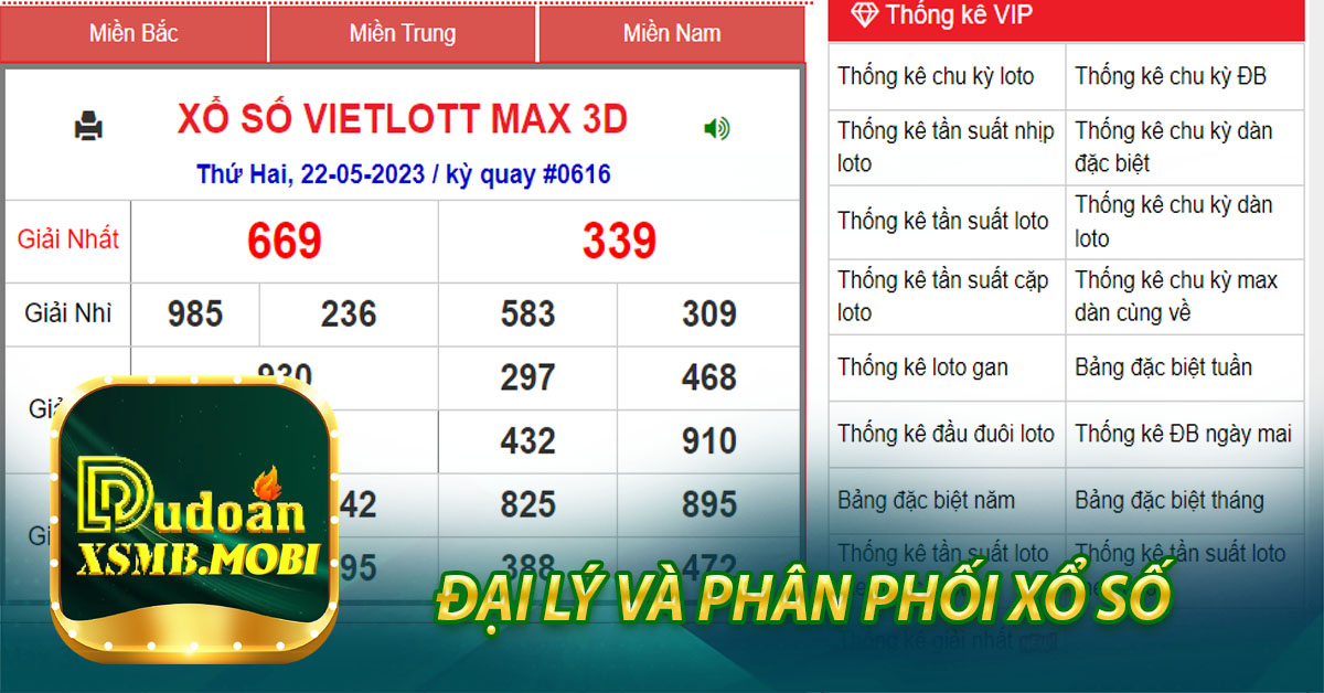 Đại lý và phân phối xổ số