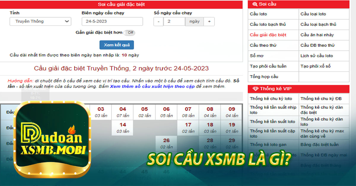 Soi cầu XSMB là gì?