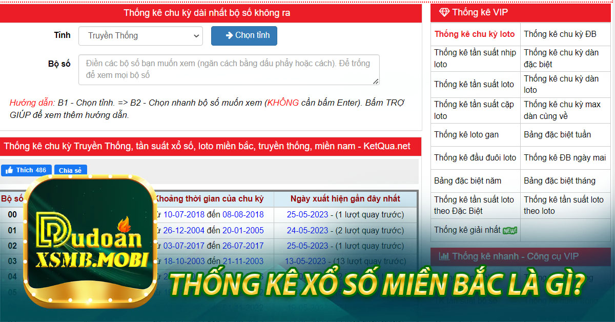 Thống kê xổ số miền bắc là gì?