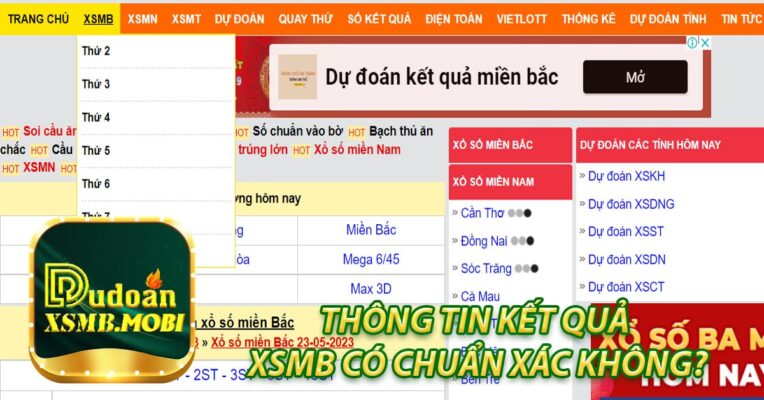 Thông tin kết quả xsmb có chuẩn xác không?