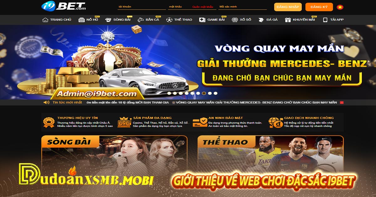 Giới thiệu về web chơi đặc sắc I9BET