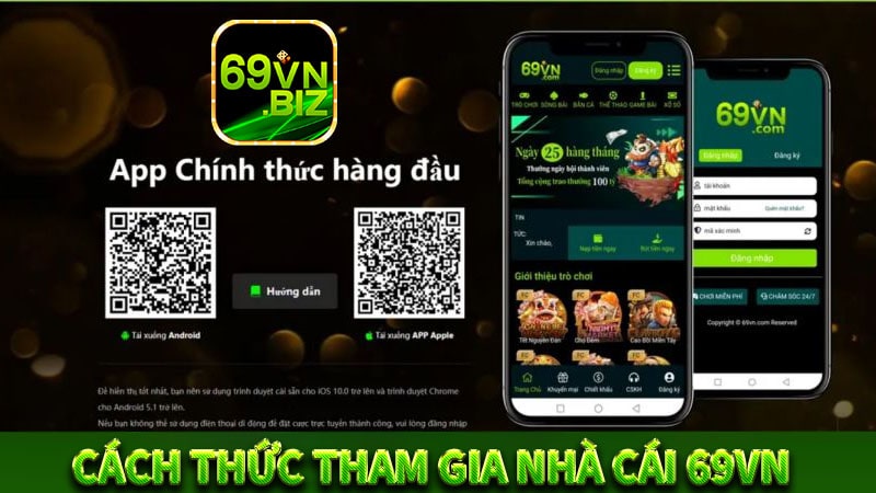 Hướng dẫn cách thức tham gia nhà cái 69vn